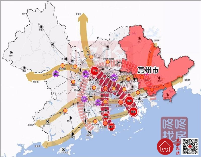 重磅规划!到2035惠州要建4条城际/10条市内轨道交通