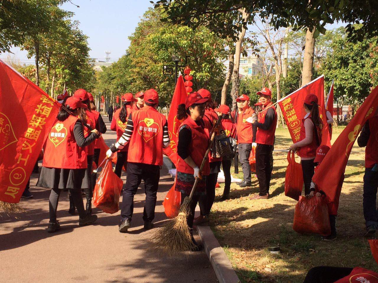 记录微益联盟692美丽漳浦 巾帼创卫环保大型