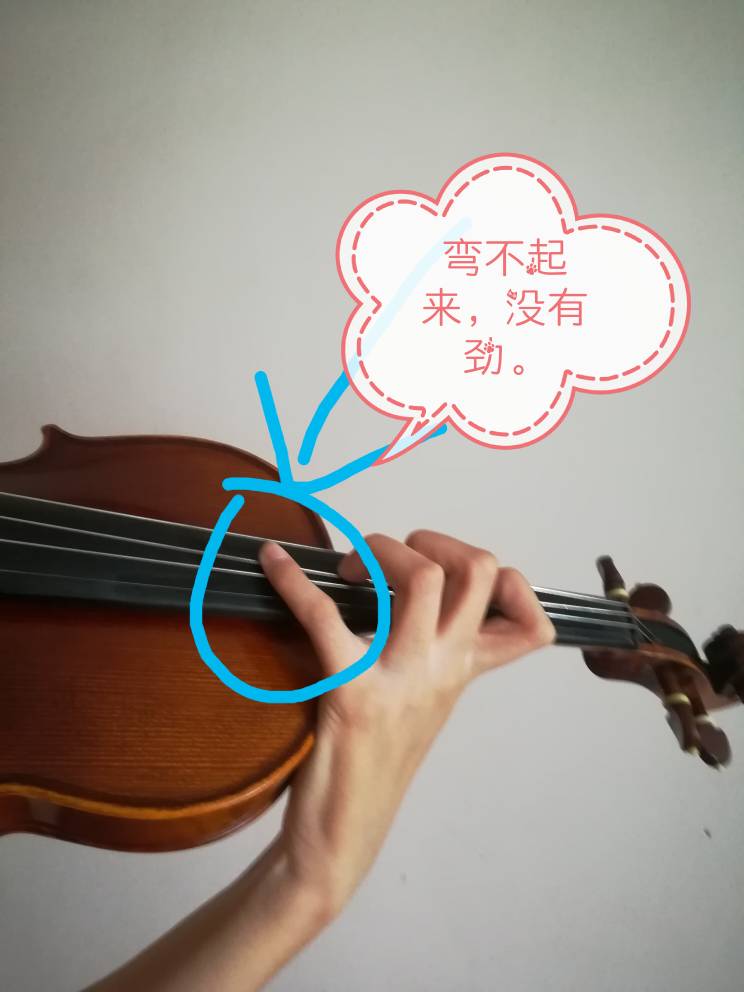 求方法,拉小提琴时左手第四指怎样变的按弦有力?我四