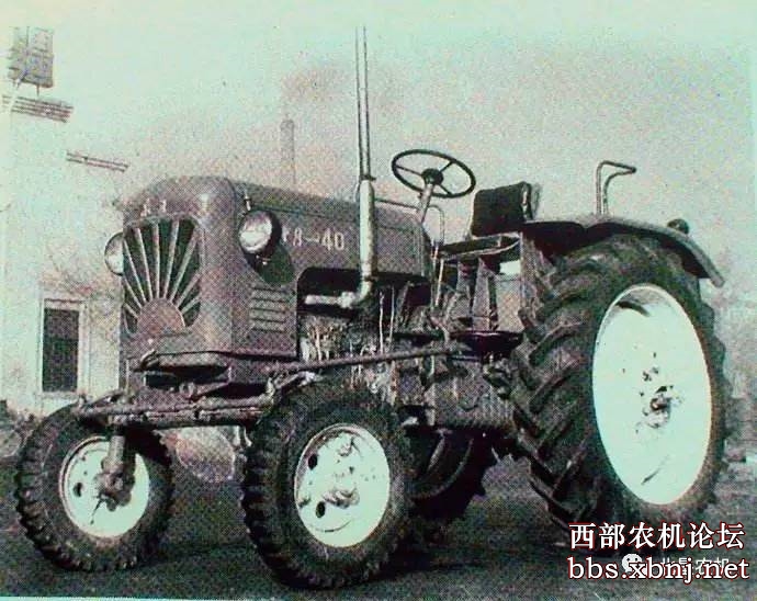 50年代拖拉机图片