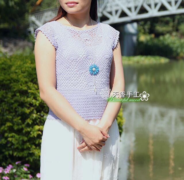 紫罗～～～两片式菠萝衣