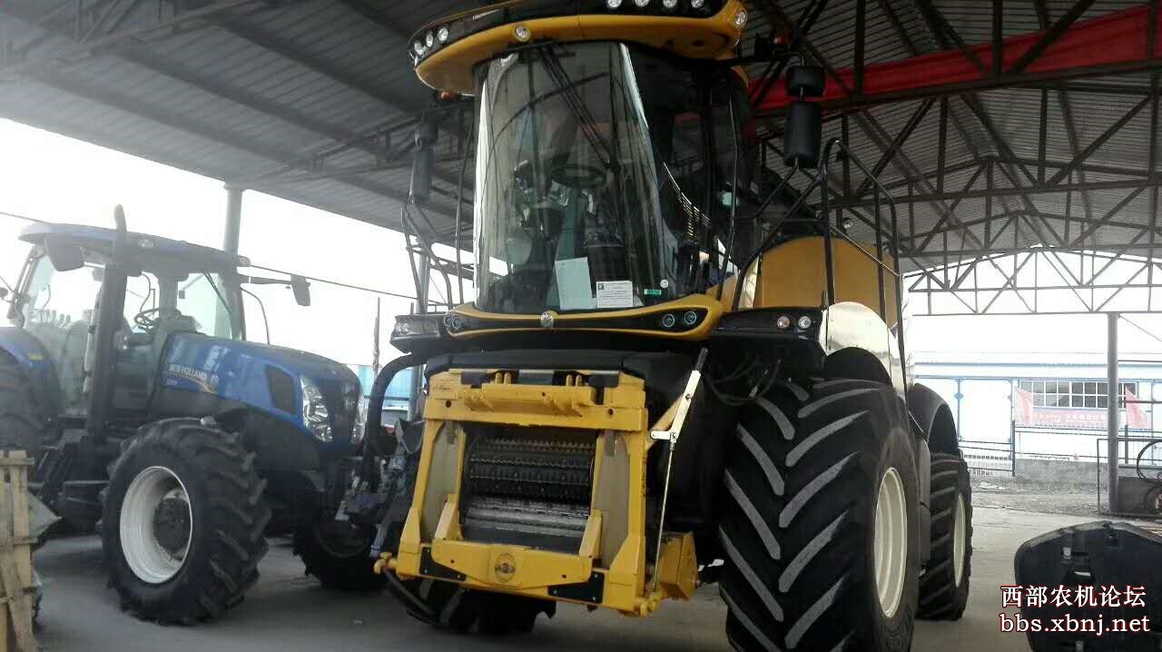 相约明早,纽荷兰fr9040自走式青贮机