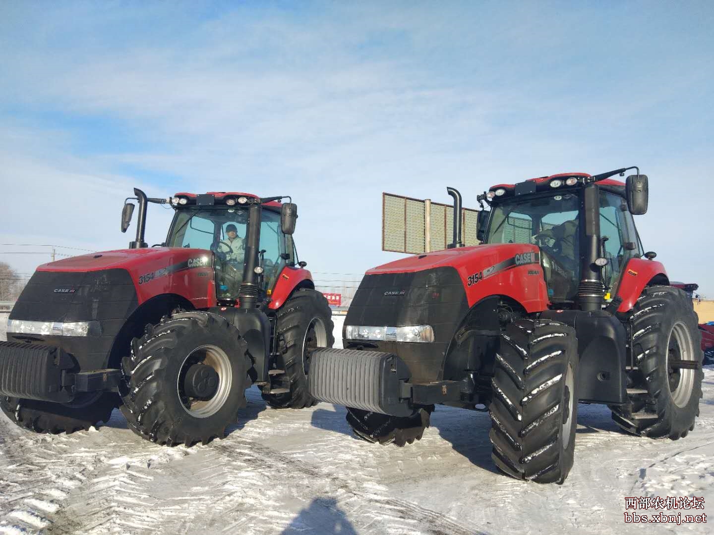 凯斯magnum3154拖拉机新货到喽