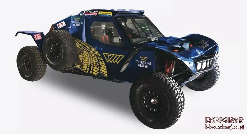 特瑞堡车队5.7升钢铁巨兽buggy亮相2018环塔拉力赛!