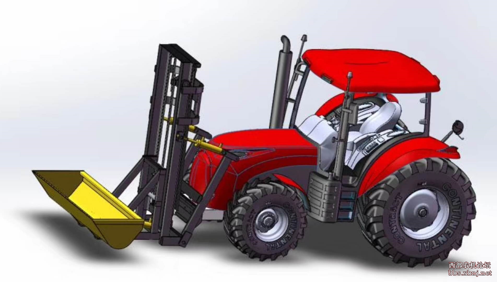 不想做铲车的拖拉机不是好叉车?